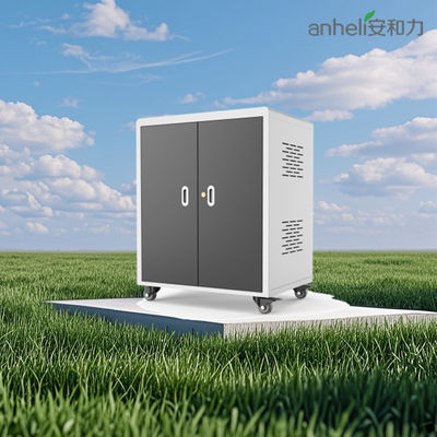 Armoire de recharge pour ordinateurs portables 30 ports avec ventilateurs et roulettes
