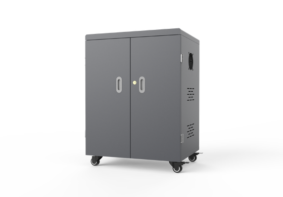 Chariot de recharge pour tablettes de sécurité, 54 ports USB, armoire de recharge