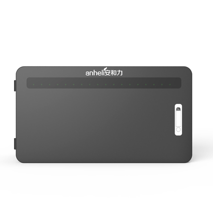 USB dactylographient 18 fentes marquent sur tablette le Cabinet de remplissage pour l'école 370mm