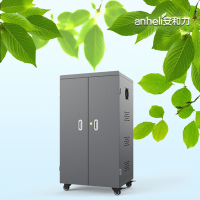 Tablettes de modèle USB en grande quantité Armoire de recharge ABS Ingénierie Interfaces en plastique
