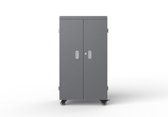 Chariot de charge USB grande capacité à 64 ports avec tension d'entrée 100-250V et sortie 5V 2A pour armoire de chargement de tablettes