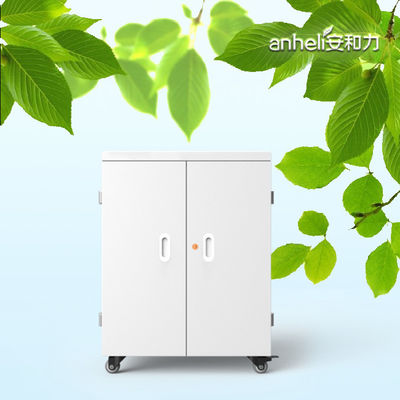 Chariot de chargement AC 60 ports avec armoire de chargement pour tablettes en tôle galvanisée