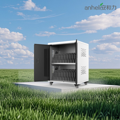 Armoire de recharge pour ordinateurs portables - 30 prises secteur - Chariot de recharge