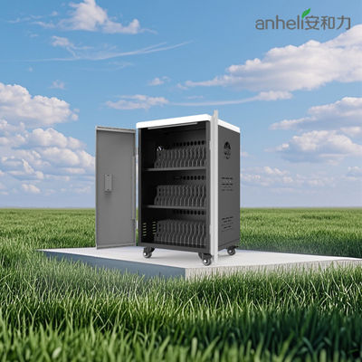 Prix concurrentiel Cabinet de charge de tablette 42 prises de courant AC Chariot de charge