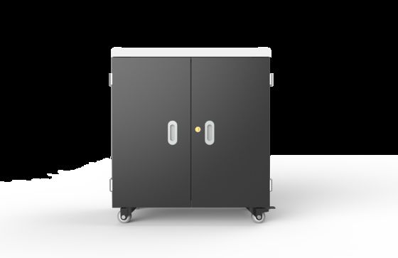 Armoire de chargement pour iPad entièrement assemblée avec 36 ports USB et compatibilité écran 12,9 pouces