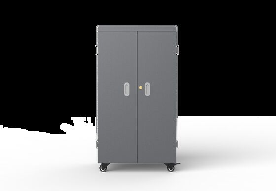 64 Ports de charge Voiture de charge de tablette avec système de protection de sécurité 8S et ventilateurs de refroidissement