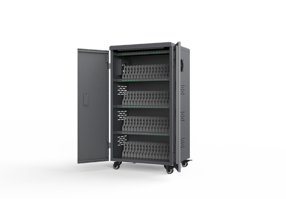 Big Capacity Tablet Charging Cabinet USB Ports Charging Cart