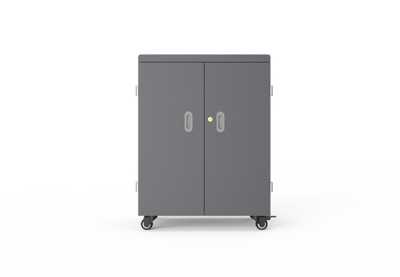 Chariot de recharge pour tablettes de sécurité, 54 ports USB, armoire de recharge