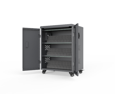 Chariot de recharge pour tablettes de sécurité, 54 ports USB, armoire de recharge