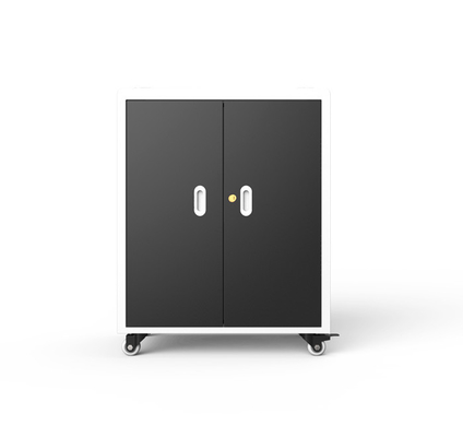 Cabinet de remplissage d'Ipad Chromebook de prise de 30 Tablettes avec les roues universelles