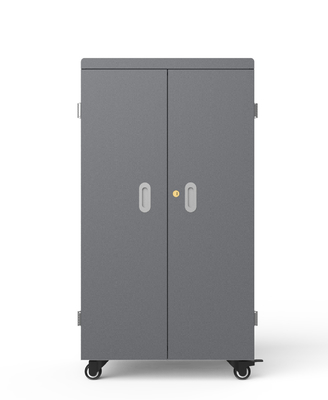 L'ABS machinant le chariot de remplissage de Cabinet de mobile en plastique de Chromebook a galvanisé