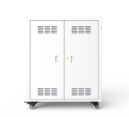 Le chariot multiple à station de charge de FCC RoHS Chromebook a galvanisé