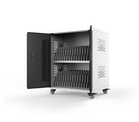 Type de remplissage de courant alternatif de chariot de Cabinet d'ordinateur portable de 30 ports