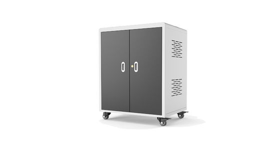 Laptops Chromebooks Armoire de recharge 30 prises électriques AC Chariot de recharge